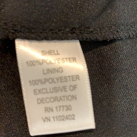 XHilaration Dress With Attached Slip Belt Loops Abstract Design Scoop Neck Large - Picture 14 of 15